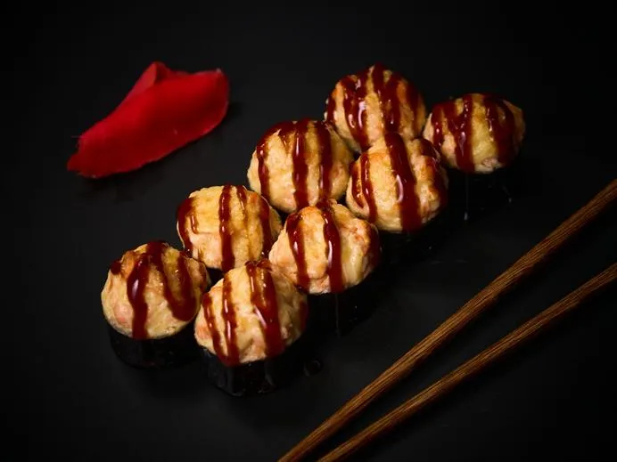 Горячий лосось